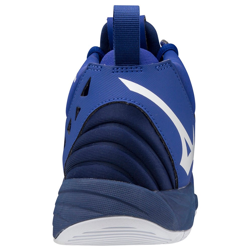 Mizuno Womens Volleyball Shoes Online Mizuno Wave Momentum Mid Blue White Mizuno Usa